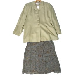 Vintage Emanuel By Emanuel Ungaro Blazer And Skirt