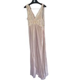 Long Vintage FLORA NIKROOZ Blush Nightgown