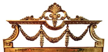 Fab Vintage Gilded Hollywood Regency King Headboard