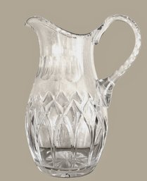 Vintage Cut Crystal Pitcher