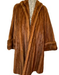 Antique Woman's Heavy Mink Coat
