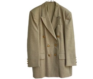 Vintage GUCCI Wool Double-Breasted Blazer
