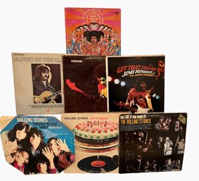 Group Of Jimi Hendrix, Rolling Stones Albums