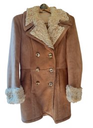 Vintage Womens Lord & Taylor Shearling Coat