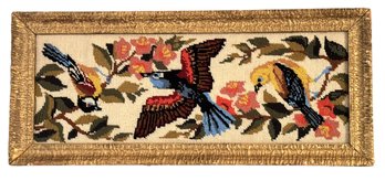 Vintage Needlepoint 'Birds'