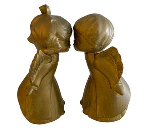 A Pair Of Ceramic Angels From 1978
