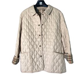 Vintage Burberry London Quilted Barn Jacket