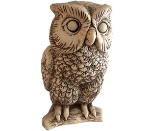 Marvelous Mid Century Italian Resin Owl