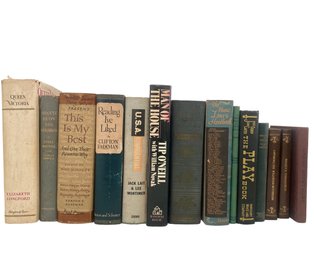 A Collection Of Vintage Hard Cover Books