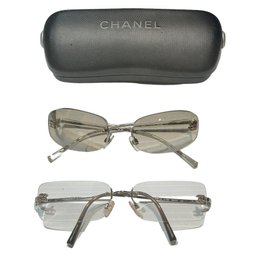 Two Pair CHANEL Eyeglass Frames