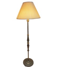 Traditional Vintage Brass Floor Lamp