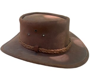 Fine Australian Leather Hat By Cutana Design