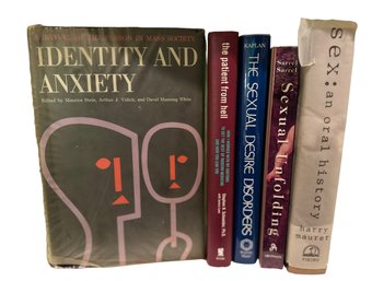 A Group Of Books On Psychology And Sexuality
