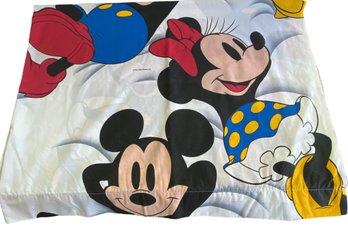 Vintage Wamsutta Mickey & Minnie Mouse Twin Sheet Set