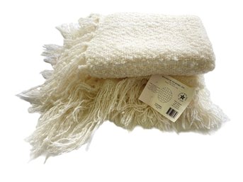Vintage Kennebunk Weavers Wool Blend Blanket