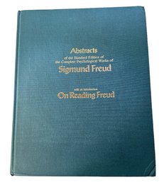'Abstracts Of The Standard, Edition Of The Complete Psychological Works Of Sigmund Freud'