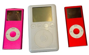 Trio Of Older I-Pods