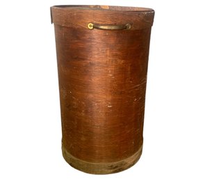 Rare Antique Wooden Barrel