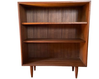 MCM Teak Bookcase With Adjustable Height Shelves