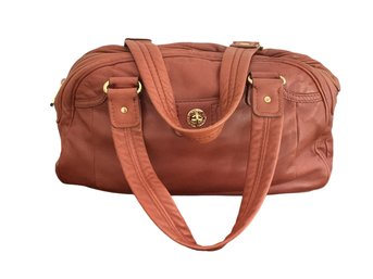 MARC JACOBS Brown Leather Shoulder Bag