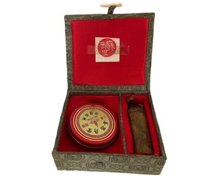 Vintage Chinese Wax Seal Stamp Set