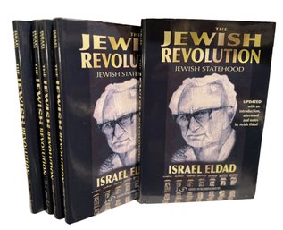 Five Volumes 'The Jewish Revolution: Jewish Statehood' By Israel Eldad (A)