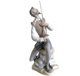 1988 Lladro Porcelain Figure 'Oration Don Quixote'.