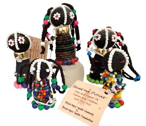 African Dolls 'Secure The Future -Care For Women & Children With Aids'