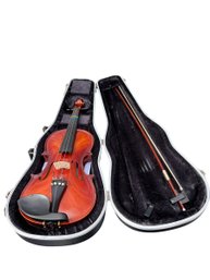 Student Intermediate Violin With Bow And Case