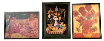 Grouping Of Vintage Museum Art Prints