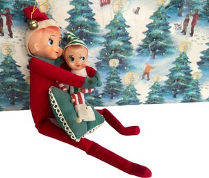 Fabulous 1950s Christmas Collection - Is This The Original Elf On The Shelf?