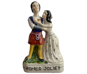 Antique Vintage Staffordshire 'Romeo And Juliet' Figure