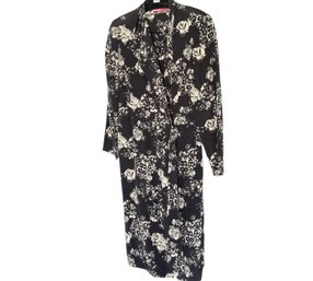 Vintage Ungaro 'Solo Donna-Paris' Wrap Style Silk Dress