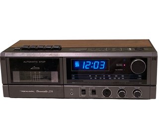 Vintage Chronosette 256 Alarm Clock Radio And Cassette Player By Realistic