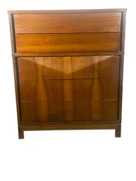 Mid Century Modern Johnson Carper High Boy Dresser