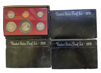Four 1979 United States Proof Sets