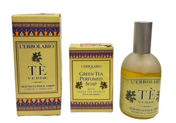 L'Erbolario 'TE VERDE' Soap & Body Oil (54)