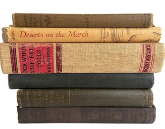 A Collection Of Antique And Vintage Hardcover Books