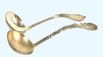 Two Sterling  Silver Ladles  3.80 OZT