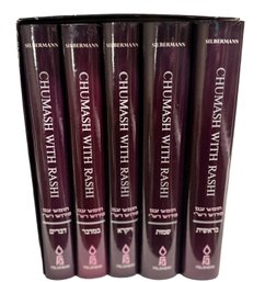 Complete 'chumash With Commentary By Rashi' By Rabbi A.M. Silbermann