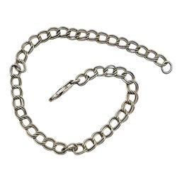 Sterling Silver Double Cable Chain Bracelet