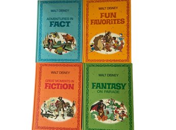 Mid Century WALT DISNEY Four Book Collection