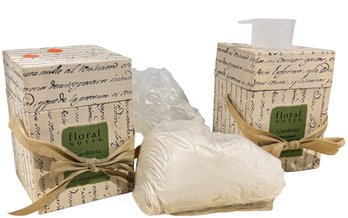 Two Boxes Thymes Floral Notes 'GARDENIA'  Foaming Milk Bath Powder (24)