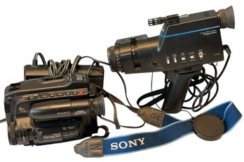 Vintage SONY & Panasonic Cam Corders