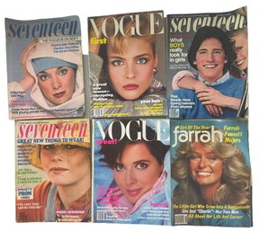 1970s VOGUE, SEVENTEEN Magazines (plus Farah)
