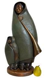 'The Enduring Spirit' Bronze Sculpture By Martha Pettigrew