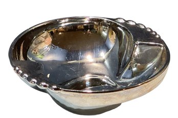 Antique Art Deco Mercury Glass Bowl
