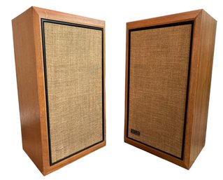 Two Vintage  KLH Floor Speakers