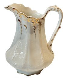 Antique Semi Porcelain Pitcher