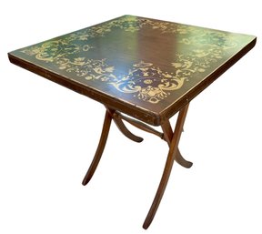 Vintage Folding Wood Card Table